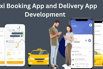 develop taxi booking app, cab booking app, uber clone app, booking website