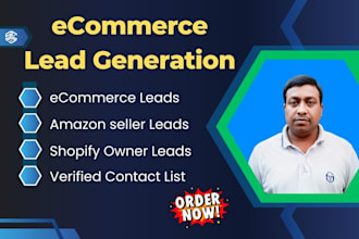 do ecommerce leads shopify leads and amazon seller leads