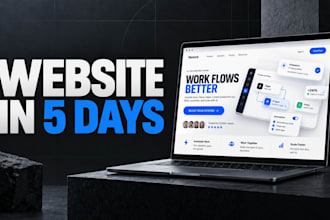 design and build a premium responsive website in 48 hours
