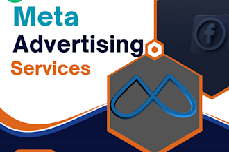 be your meta marketing manager and meta advertising expert
