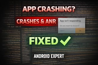 fix android app crashes, anrs and google play console rejections