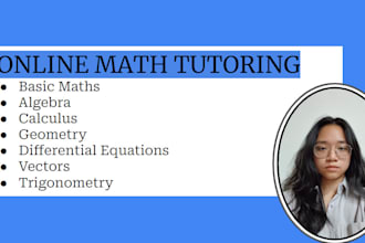 be an online math tutor for igcse orgcse grades and below