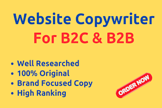 help reduce CPC and add ROI by 10 to 30 percent as website copy strategist