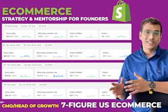 be your ecommerce mentor or cmo or head of growth