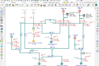 draw your electrical, hydraulic and mechanical plans