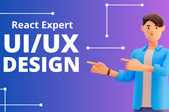 develop react page, dashboard and variety kind of graphs