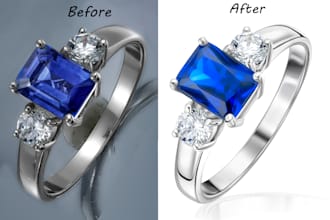 create realistic ai jewelry product visuals with photoshop