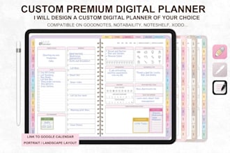 design etsy digital planner etsy digital products, hyperlinked planner, etsy SEO