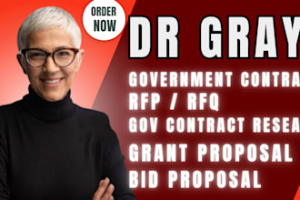 craft bid proposal, rfp, government contract proposal for government contract