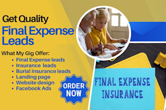 generate final expense leads burial insurance leads final expense facebook ads