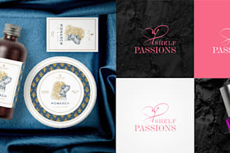 do luxury clothing fashion cosmetics beauty logo design