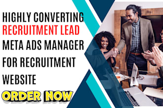 generate recruiting lead meta ads manager for recruitment website linkdln ads