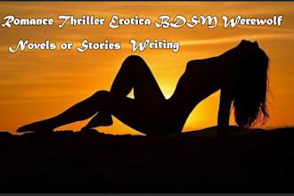 ghost write your romance erotica bdsm gay erotic story or novel