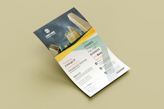 design creative corporate flyer