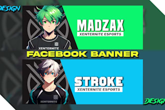 do gaming banner, business card, thumbnail