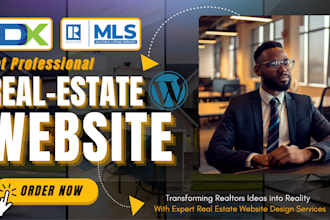 develop custom luxury real estate idx website for idx mls integration