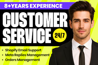 be your shopify virtual assistant or ecommerce customer service