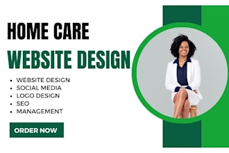 design home care website healthcare website home care website