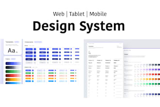 build UI complete design system