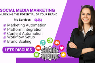 automate your social media marketing and content posting with make,com