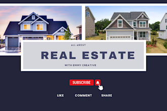 design real estate flyer business flyer brochure poster banner design postcard