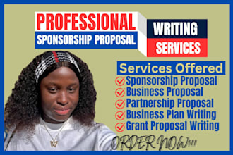 write sponsorship, partnership proposal for nonprofit, google ads grant writing