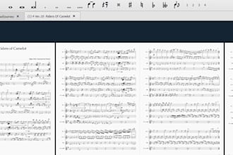 compose, arrange, orchestrate orchestral or solo music