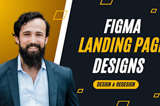 do figma website UI, figma design or landing page design