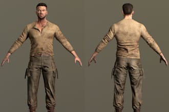 3d metahuman photo realistic game characters humanoid human avatars model armors