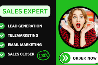 be your dynamic sales closer, cold calling, sales representative