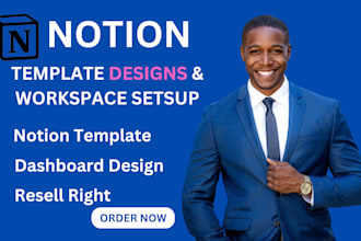 be your notion virtual assistant notion expert set up notion template
