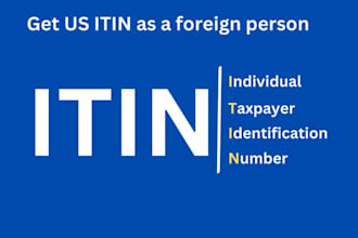 apply for individual taxpayer identification number itin application