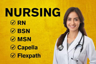 do rn, bsn, dnp, msn, capella, flexpath and nursing tasks