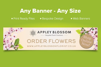 create any sized banner