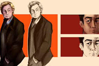 color your webtoon, comic or illustration