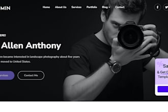 design smugmug website, photography portfolio website, photography website