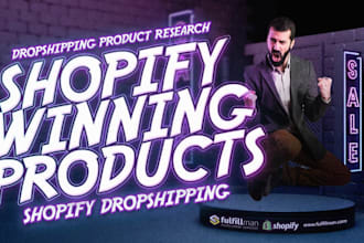 do an intensive market research to get hot winning products
