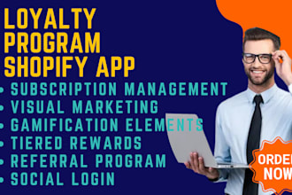 setup loyalty program smile rivo growave rise bon gameball appstle yotpo joy app