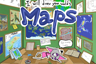 draw your worlds maps