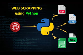 do data scraping using python, beautiful soup and selenium