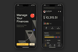 build a mobile banking app, budgeting app, tax calculation app, lending app