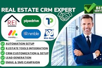 setup monday rei pipedrive zoho nimble top producer wise agent realtyjuggler crm