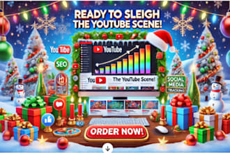 do  channel monetization, organic christmas youtube video promotion