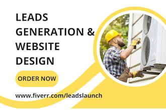 generate hvac handyman roofing leads remodeling plumbing contractor website