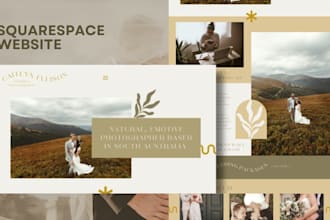 design squarespace website for beauty, spa, hair salon, skincare, coach