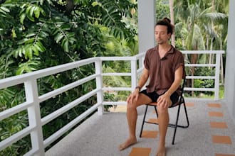 film professional chair yoga videos