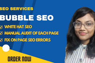 do SEO for your bubble website