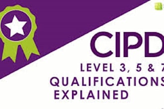 assist you with your hrm projects and cmi including cipd levels 3,5 and 7