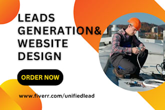 deliver hvac plumbing construction remodeling roofing leads architecture website