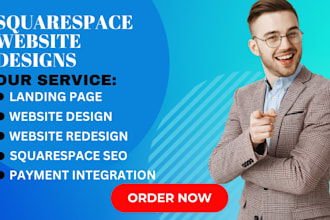 build a professional squarespace website design